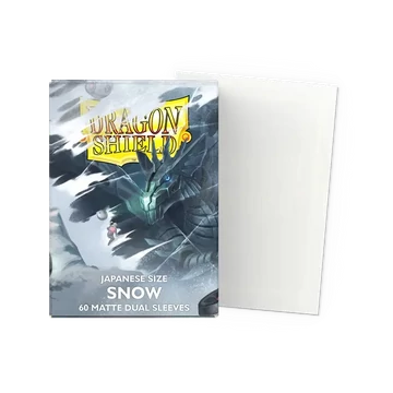 Dragon Shield Japanese Dual Sleeve - Snow Matte