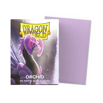 Dragon Shield Dual Sleeve - Orchid Matte 