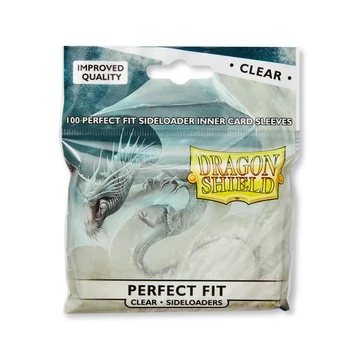 Dragon Shield Standard Perfect Fit Sleeves: Clear