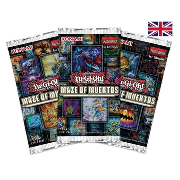 Yu-Gi-Oh! Maze of Muertos Booster Display