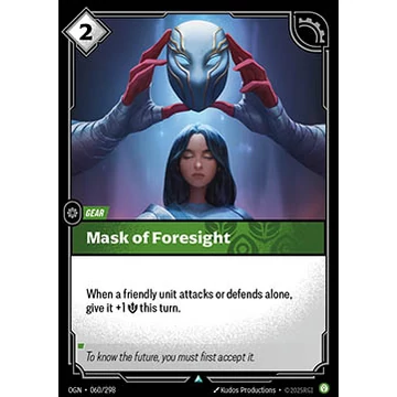 Mask of Foresight