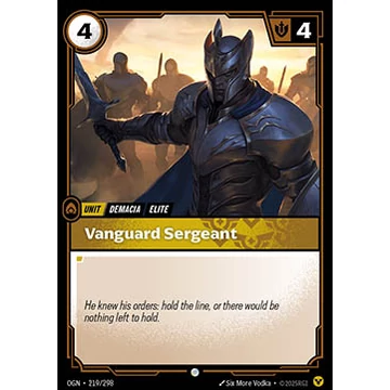 Vanguard Sergeant
