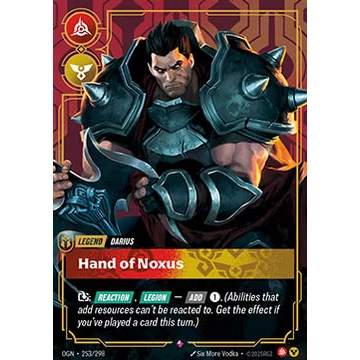 Darius, Hand of Noxus (V.1 - Rare)