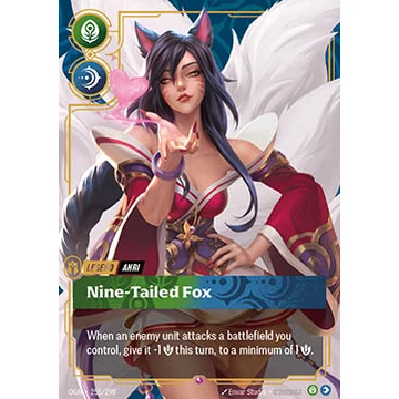 Ahri, Nine-Tailed Fox (V.1 - Rare)