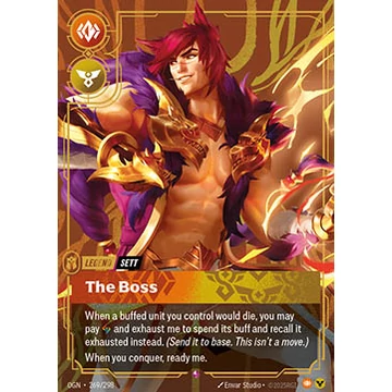 Sett, The Boss (V.1 - Rare)