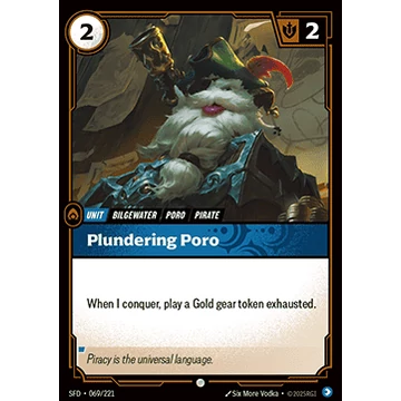 Plundering Poro