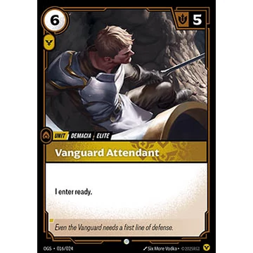 Vanguard Attendant