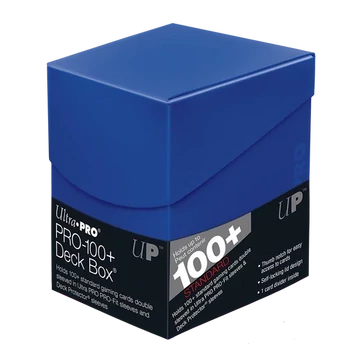 Ultra Pro Eclipse Pro 100+ Deck Box - Pacific Blue