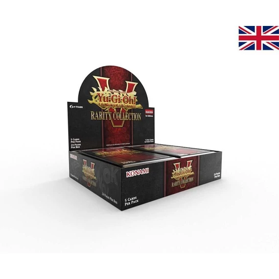 Yu-Gi-Oh! Rarity Collection V Booster Display