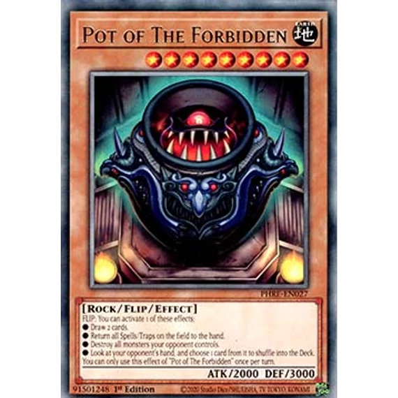 Pot of The Forbidden (V.1 - Rare)