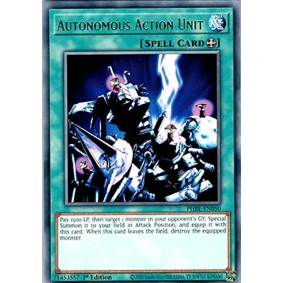Autonomous Action Unit (V.1 - Rare)