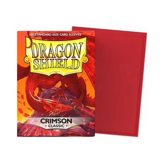 Dragon Shield Dual Sleeve - Crimson Classic