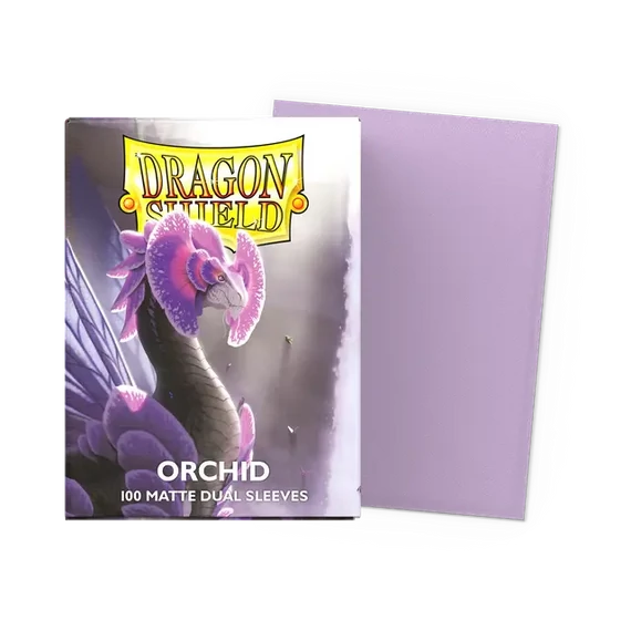Dragon Shield Dual Sleeve - Orchid Matte 