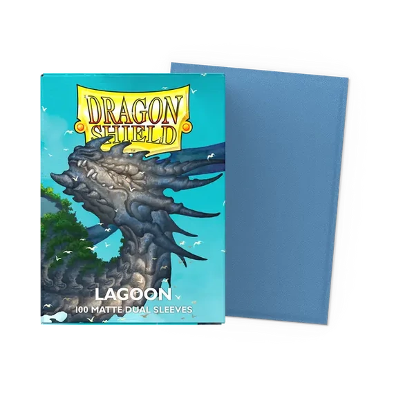 Dragon Shield Dual Sleeve - Lagoon Matte