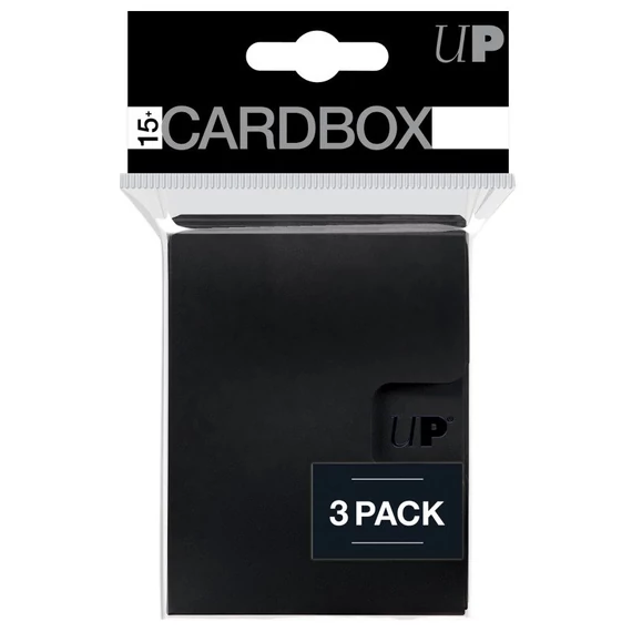 Ultra Pro - Card Boxes: Black