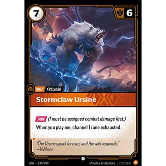 Stormclaw Ursine