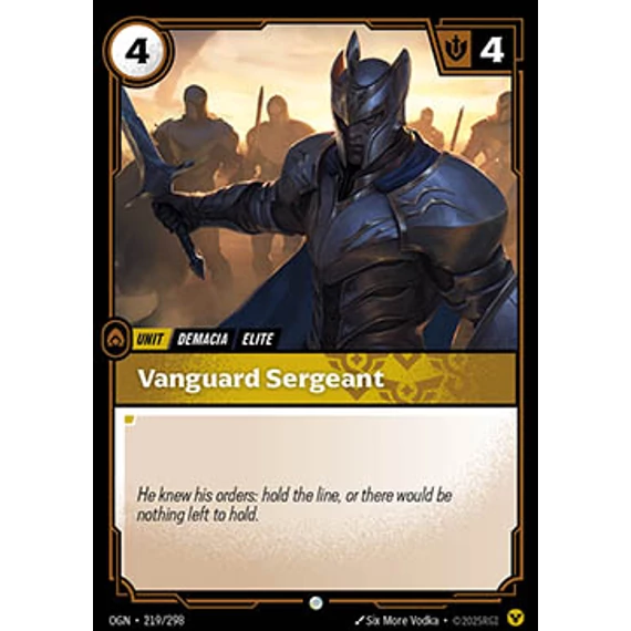 Vanguard Sergeant