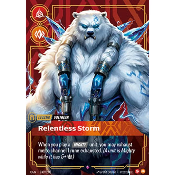 Volibear, Relentless Storm (V.1 - Rare)