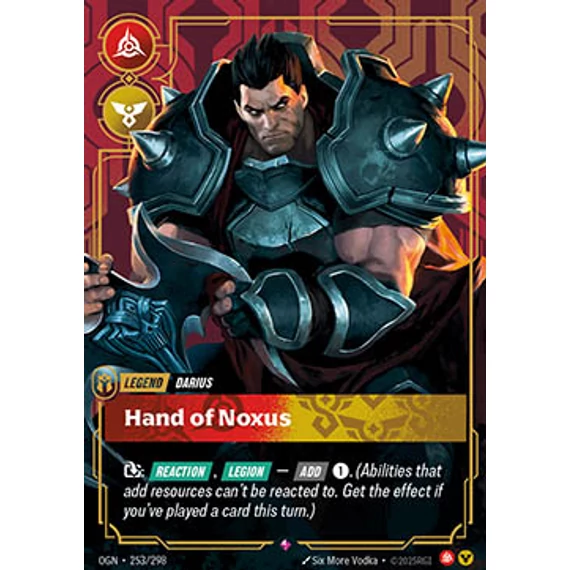 Darius, Hand of Noxus (V.1 - Rare)