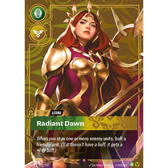 Leona, Radiant Dawn (V.1 - Rare)