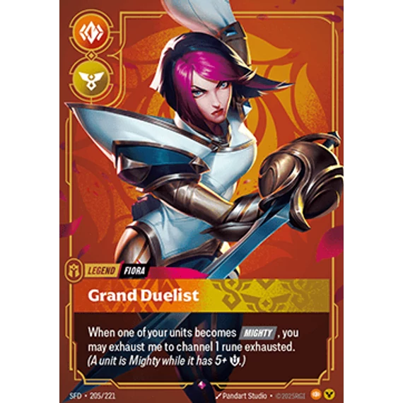 Fiora, Grand Duelist (V.1 - Rare)