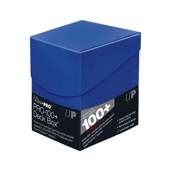 Ultra Pro Eclipse Pro 100+ Deck Box - Pacific Blue